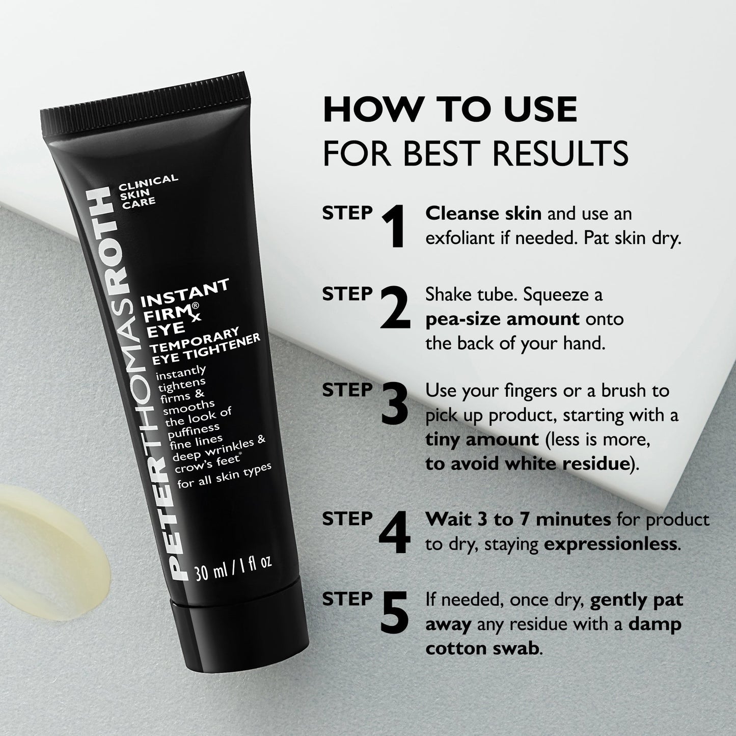 Instant FIRMx Eye Temporary Eye Tightener | 30 ml / 1.0 fl oz