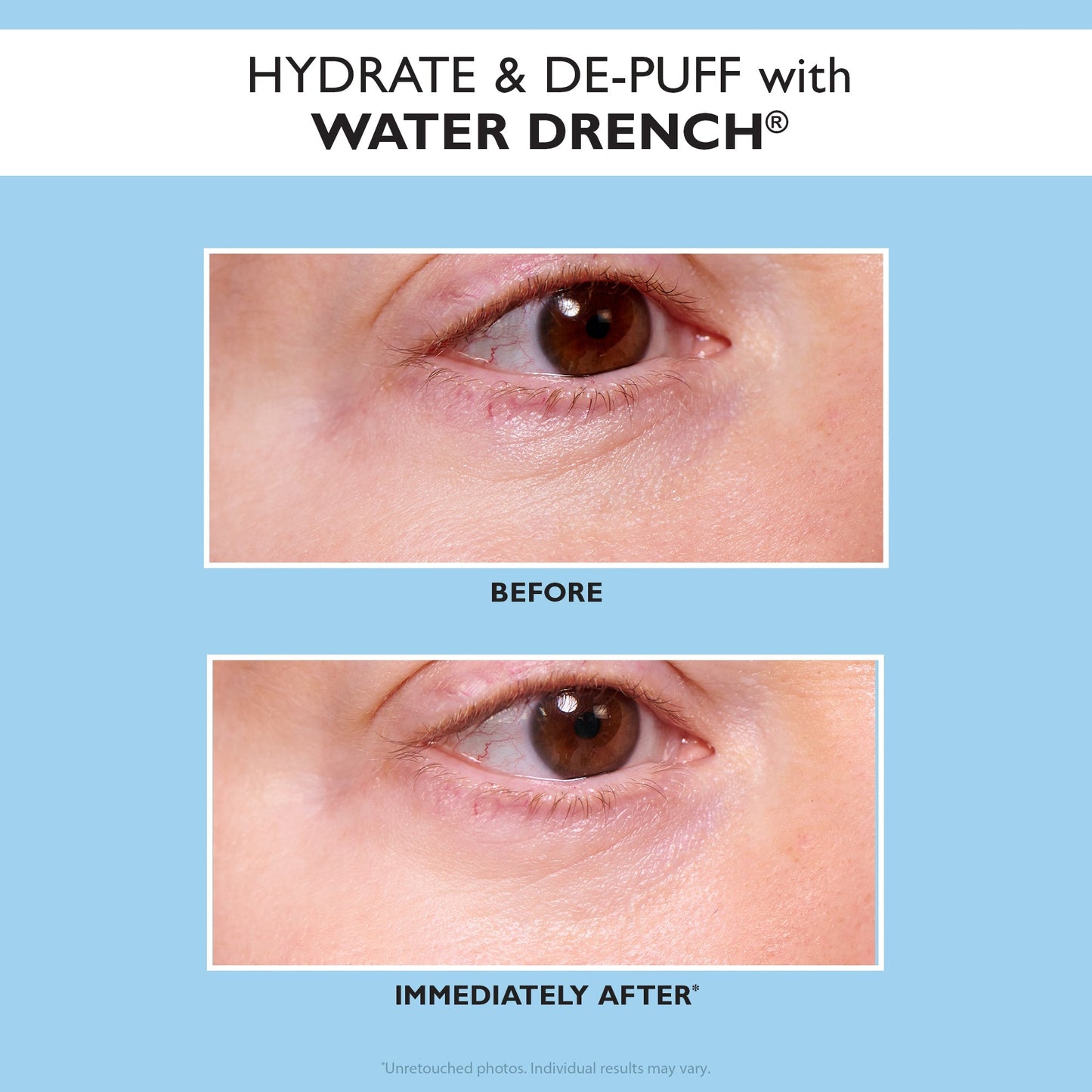 Water Drench Hyaluronic Cloud Hydra-Gel Eye Patches|30 pairs / 60 patches